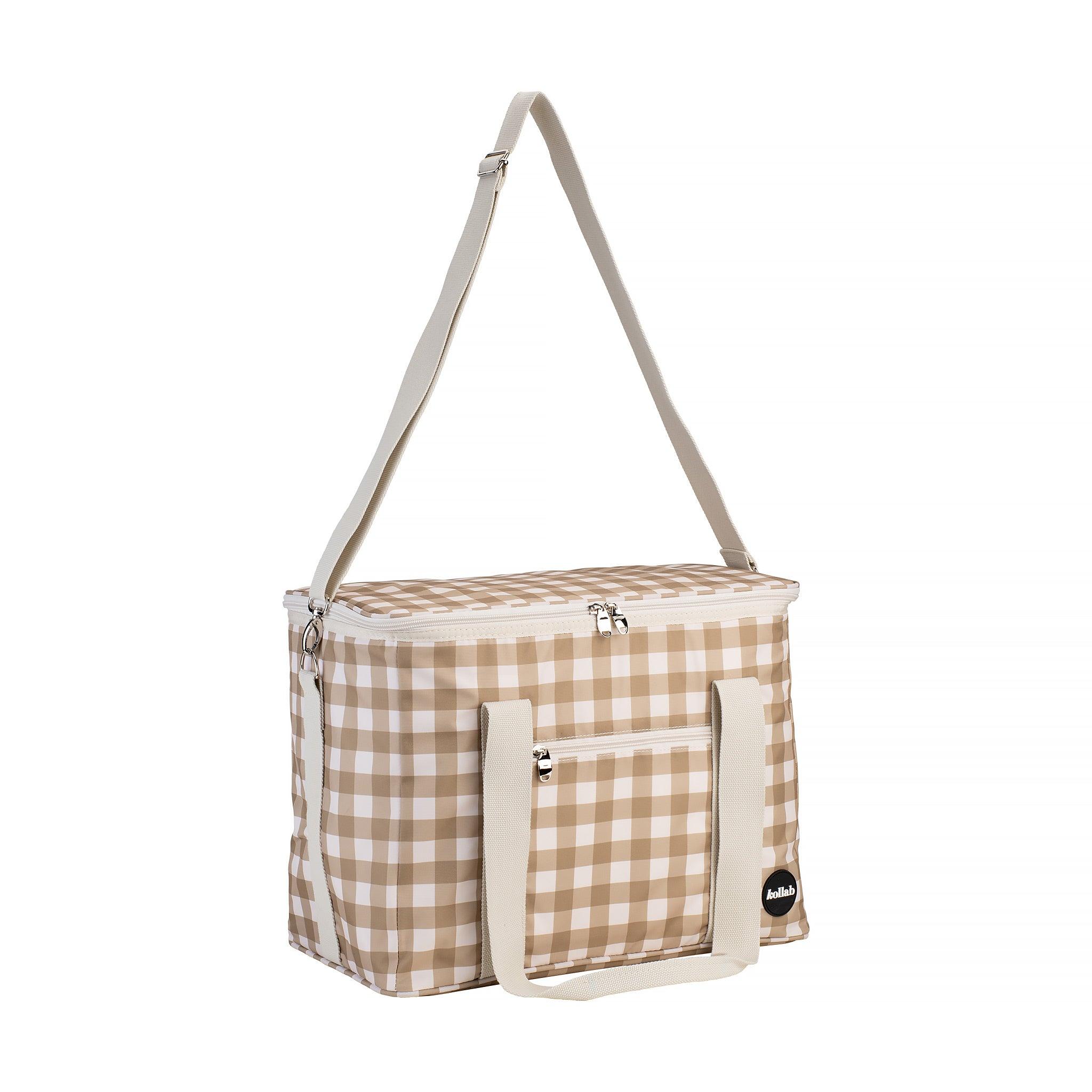 Kollab Holiday Picnic Bag Olive Check
