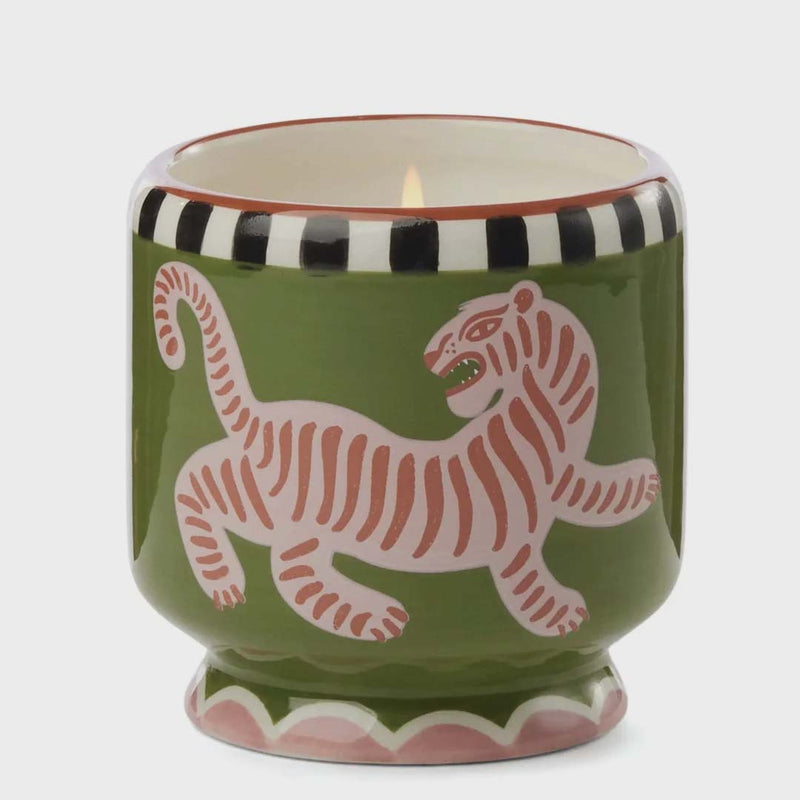 Paddywax Candle Adopo Tiger- Black Cedar & Fig