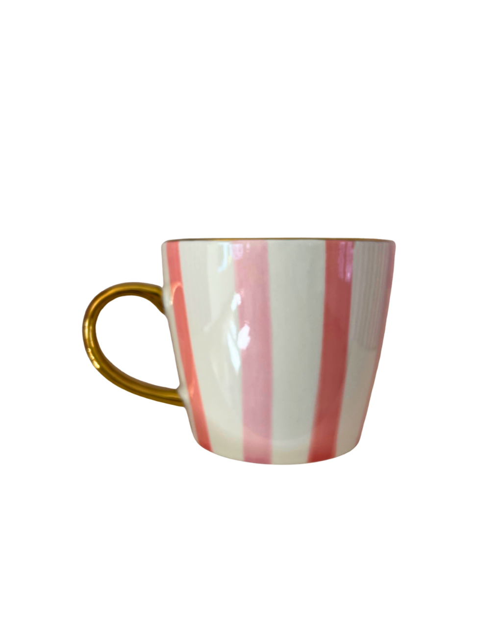 Carla Dinnage Pink Stripe Mug