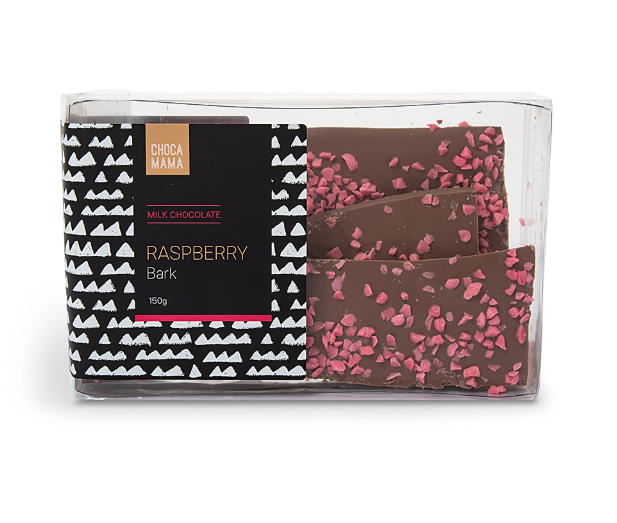 Chocamama Raspberry Bark Milk Chocolate