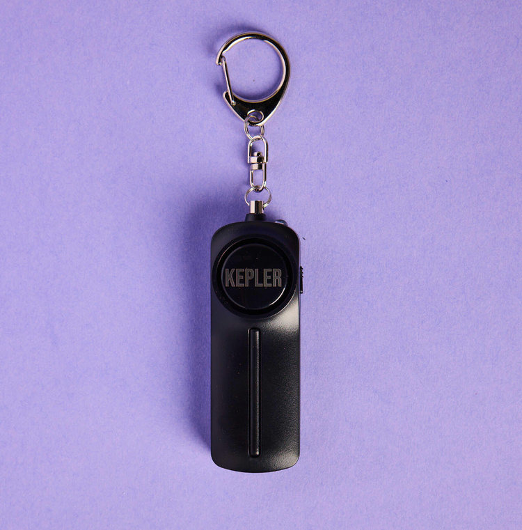 Kepler Personal Alarm Black