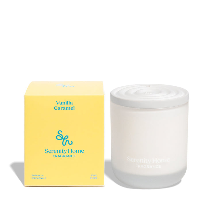 Serenity Home Vanilla Caramel Candle