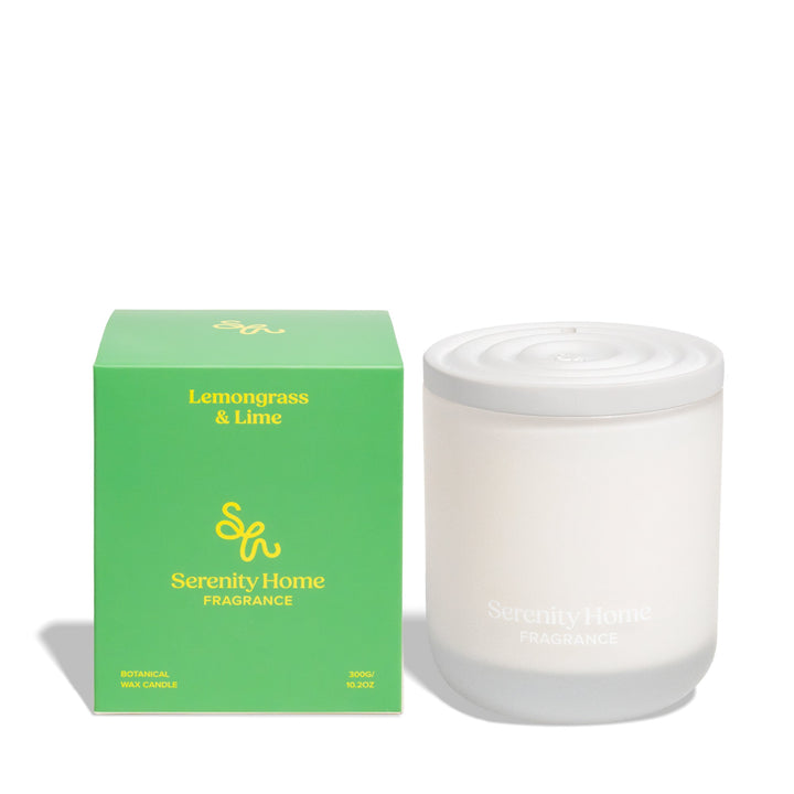 Serenity Home Lemongrass & Lime Candle