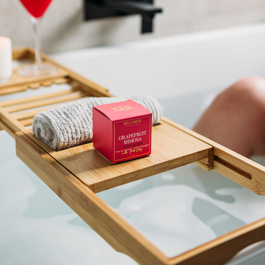Wild Emery Bath Bomb Grapefruit Mimosa