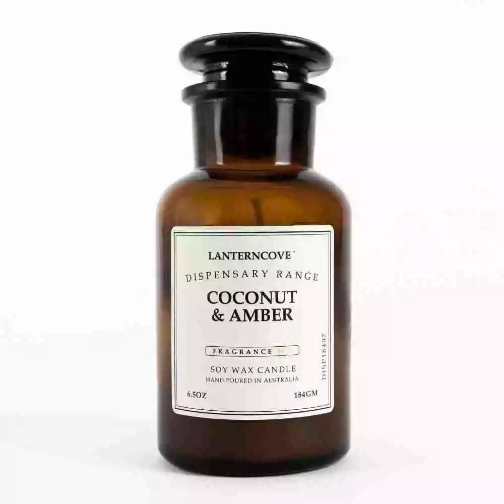 Dispensary Candle Small Coconut & Amber