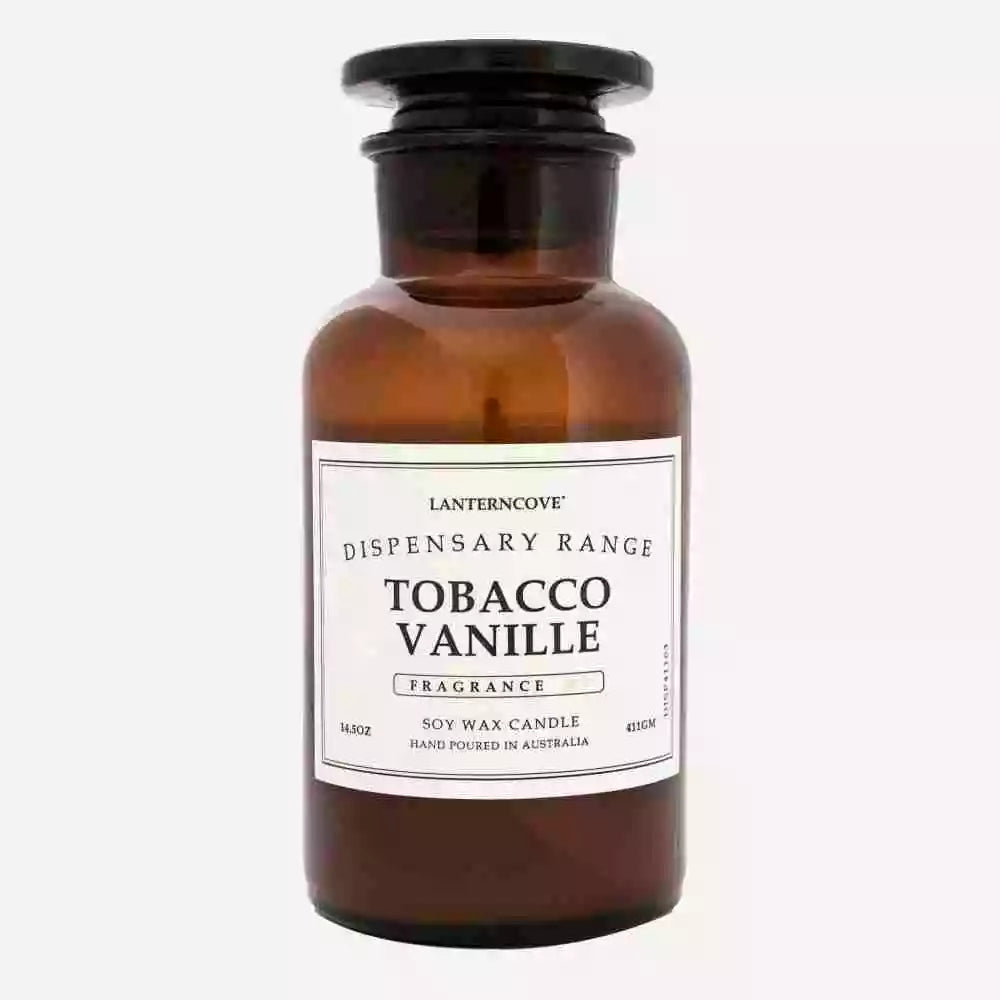 Dispensary Candle Large Tobacco Vanilla