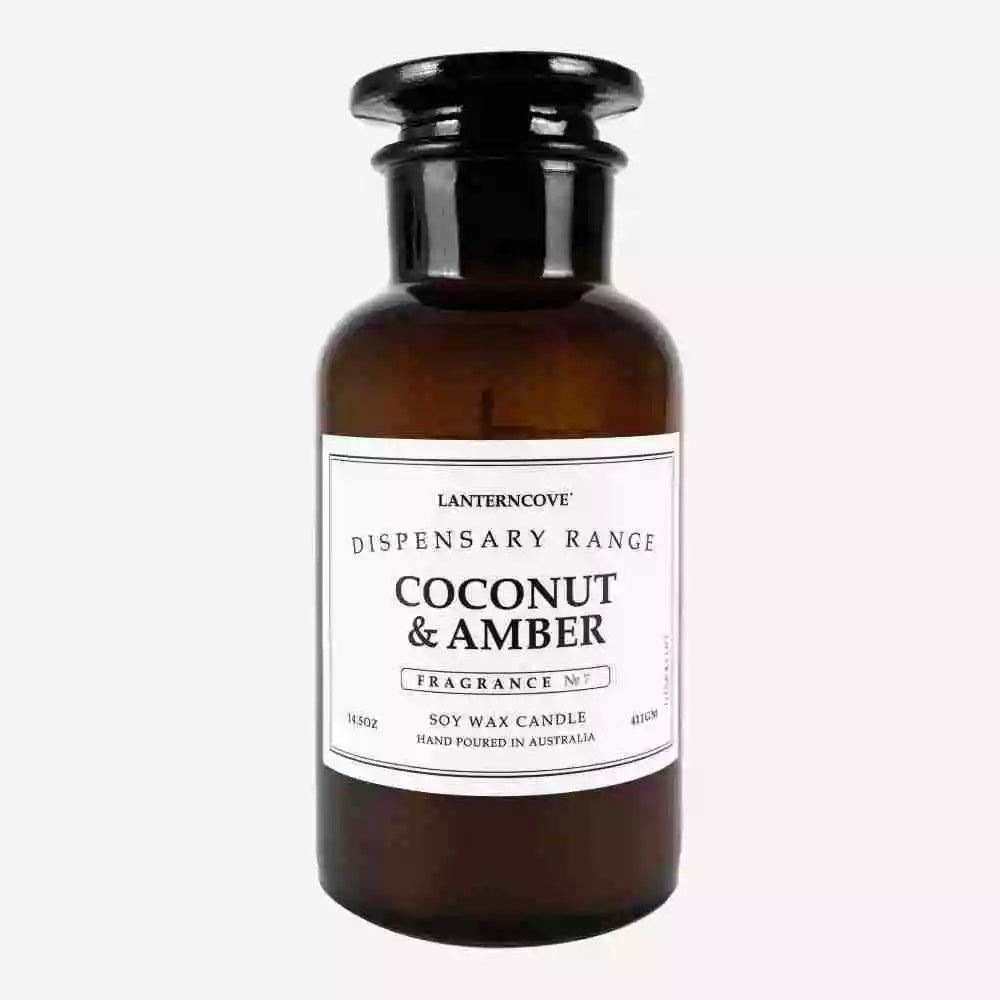 Dispensary Candle Large Coconut & Amber