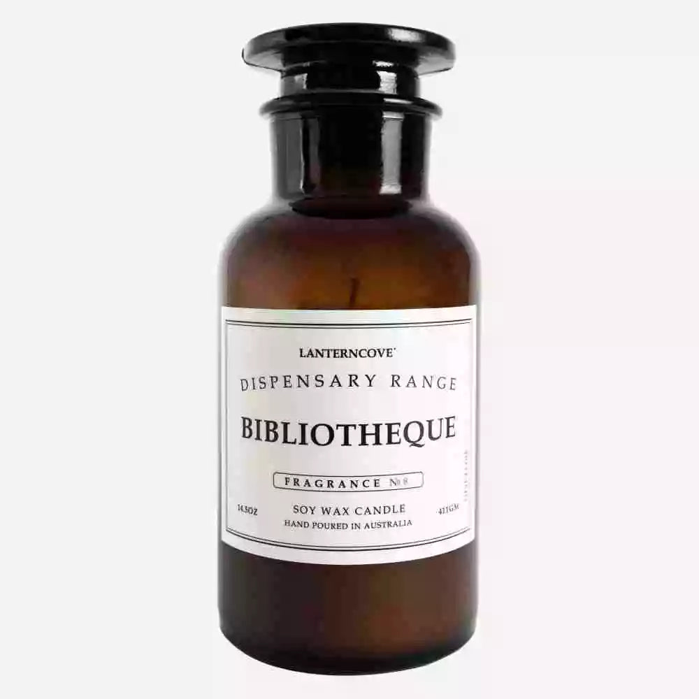 Dispensary Candle Small Bibliotheque
